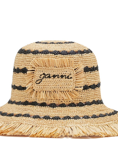 Cappello bucket a righe
