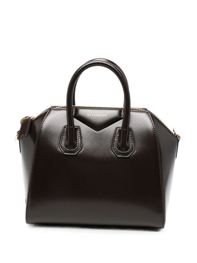 Borsa Antigona mini in pelle Box