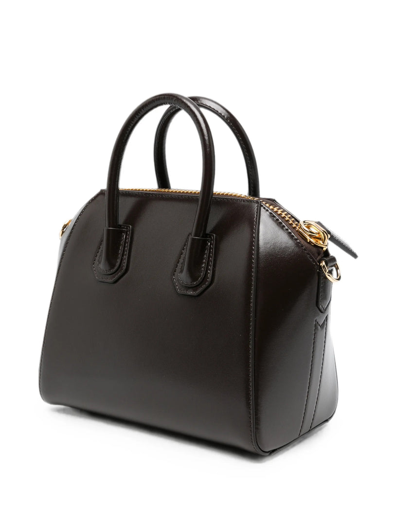 Borsa Antigona mini in pelle Box