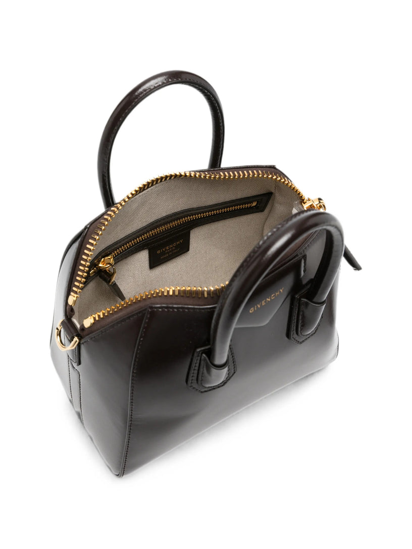 Borsa Antigona mini in pelle Box