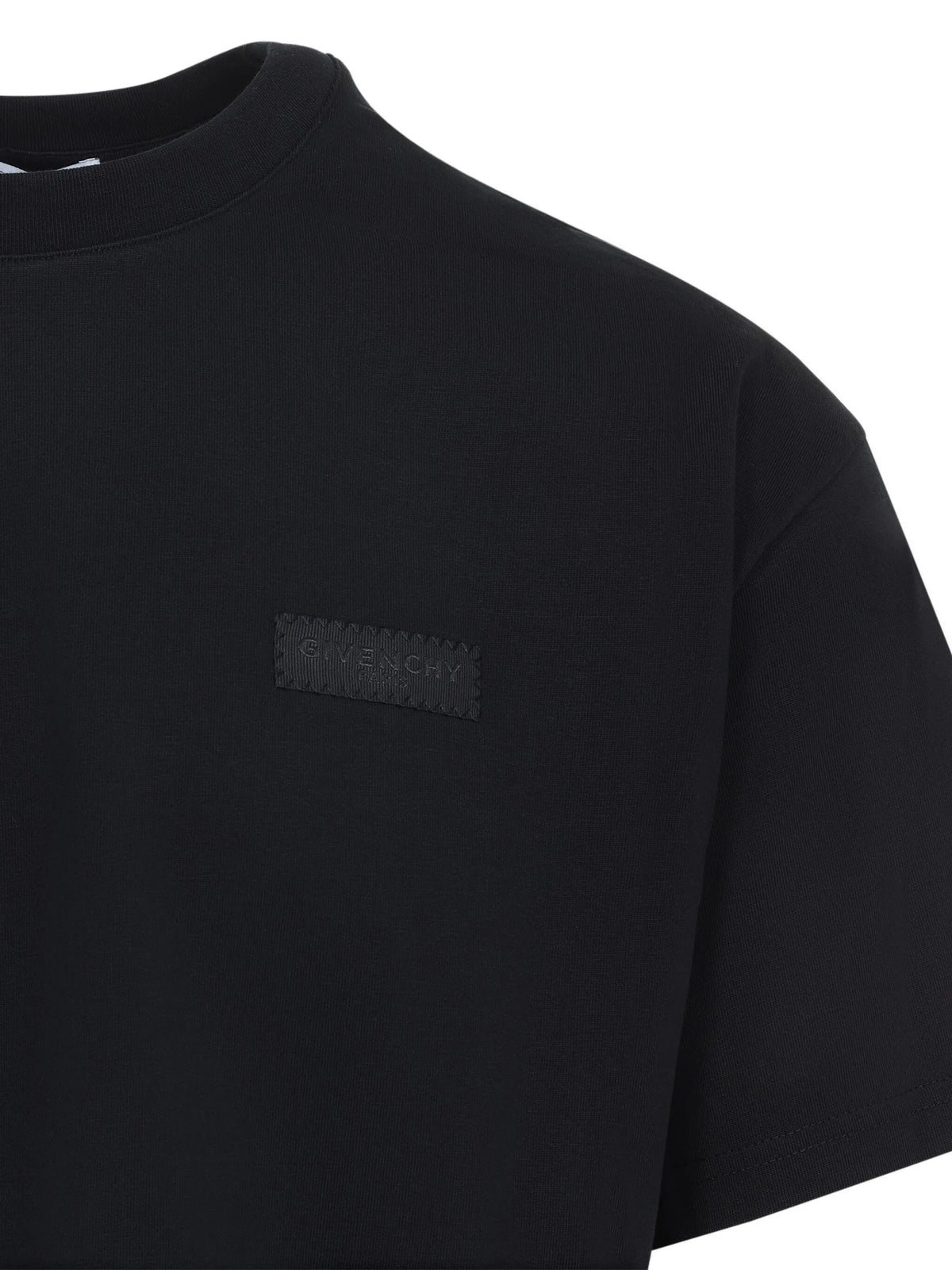 T-shirt con gros-grain Givenchy Paris