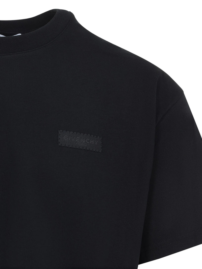 T-shirt con gros-grain Givenchy Paris