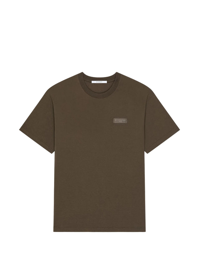 T-shirt con gros-grain Givenchy Paris