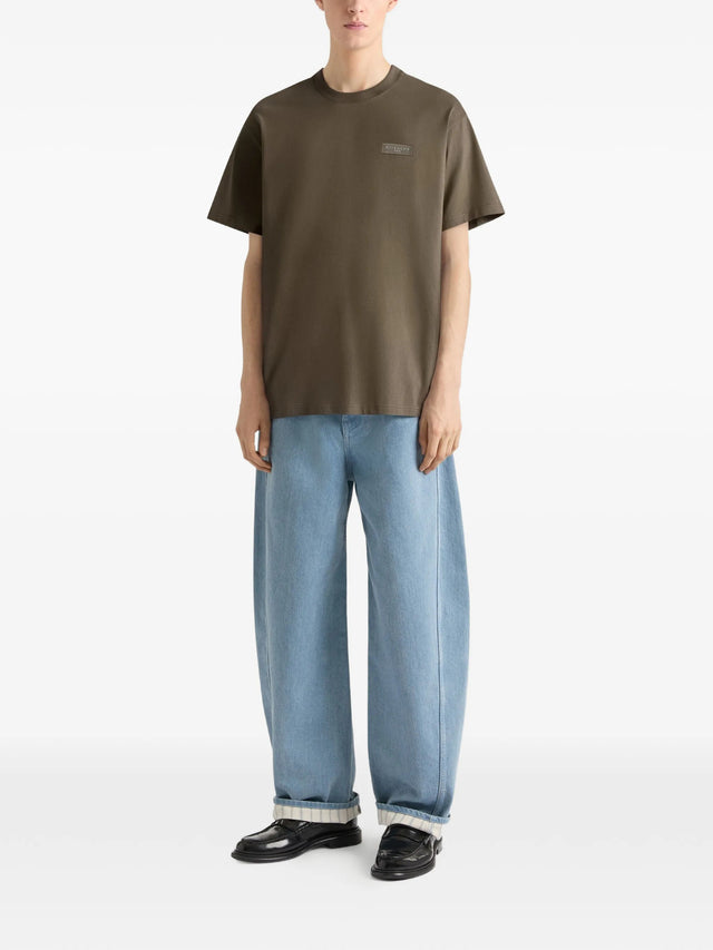 T-shirt con gros-grain Givenchy Paris