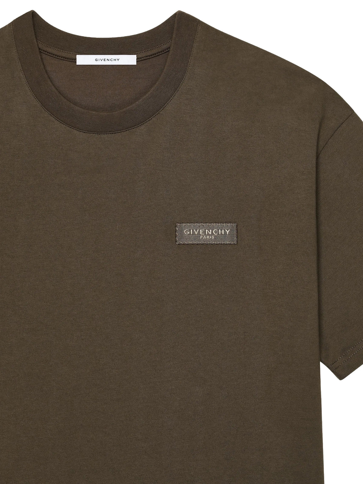 T-shirt con gros-grain Givenchy Paris