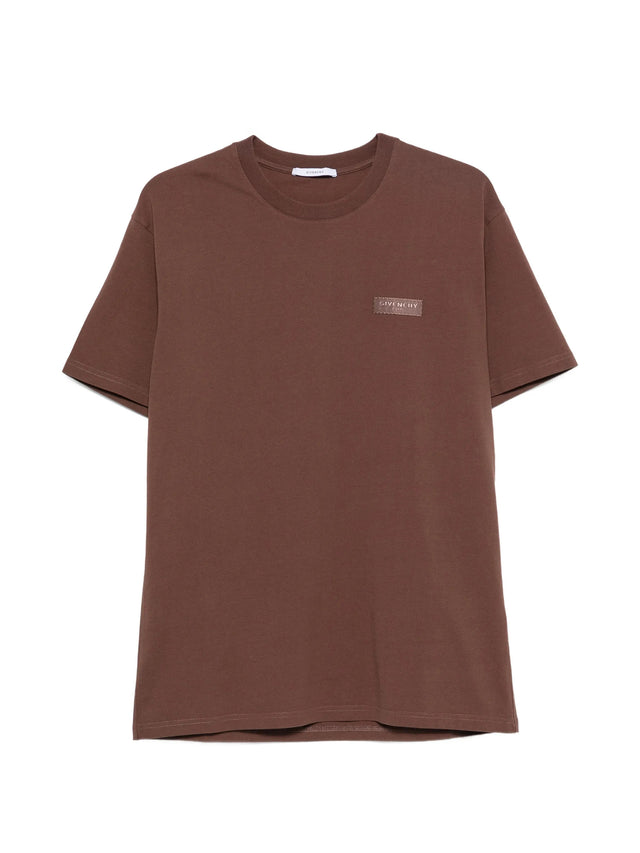 T-shirt con gros-grain Givenchy Paris