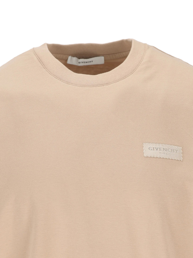 T-shirt con gros-grain Givenchy Paris