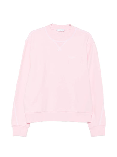 Felpa Couture Seam in tessuto garzato con GIVENCHY Paris