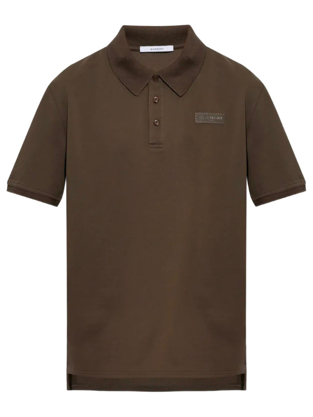 Polo con gros-grain Givenchy Paris
