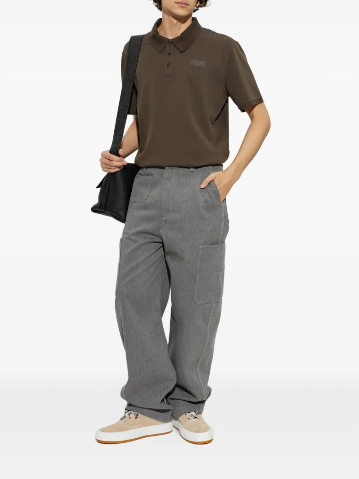 Polo con gros-grain Givenchy Paris