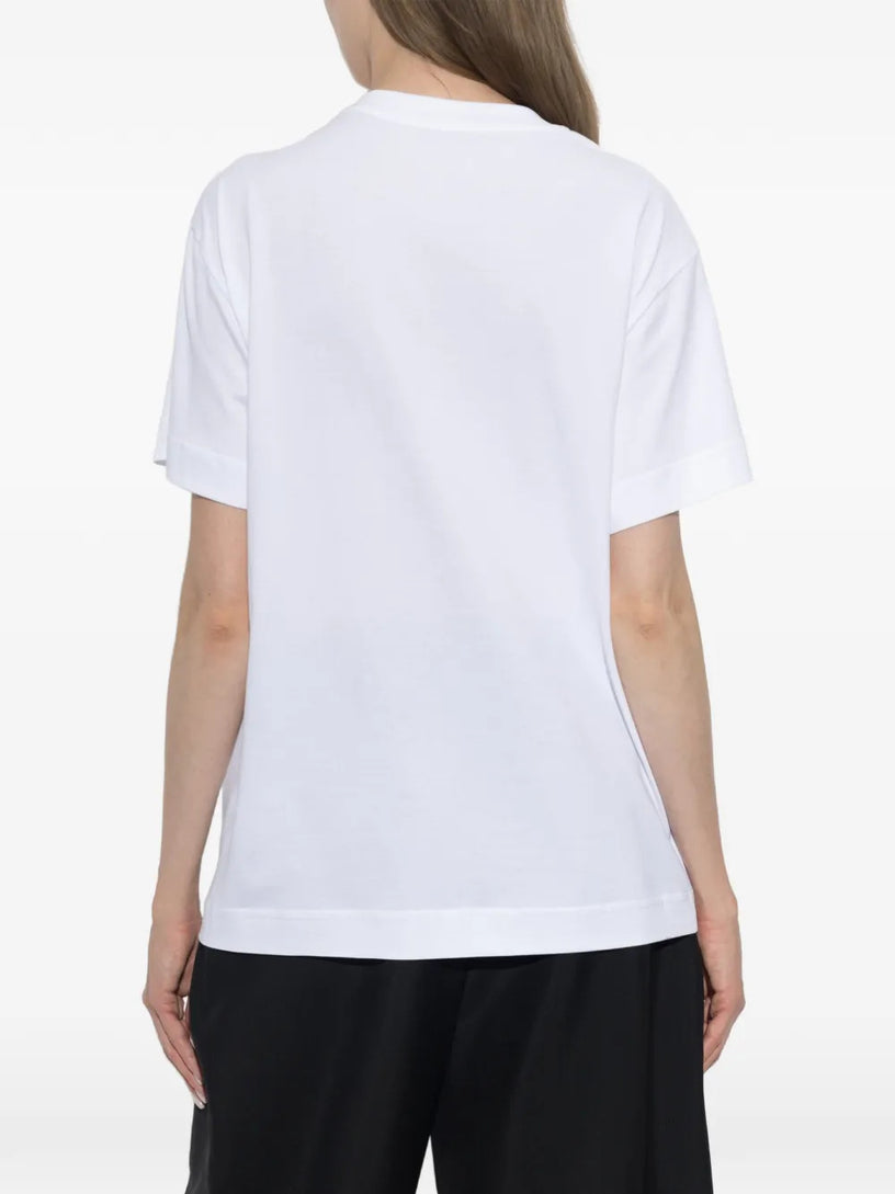T-shirt in coton con ricamo Givenchy Paris