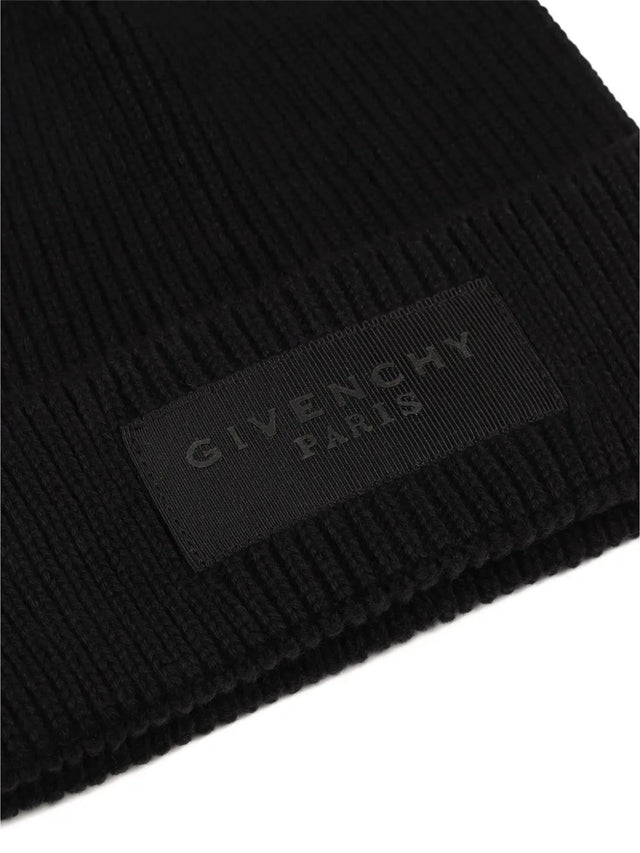 Logo-patch beanie hat