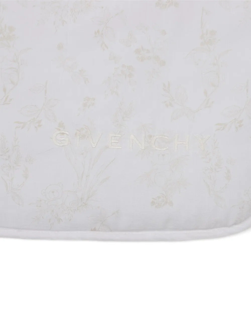 Coperta a fiori con ricamo