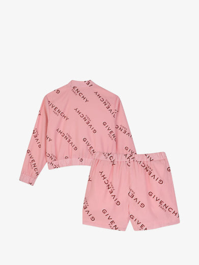 Completo felpa e shorts