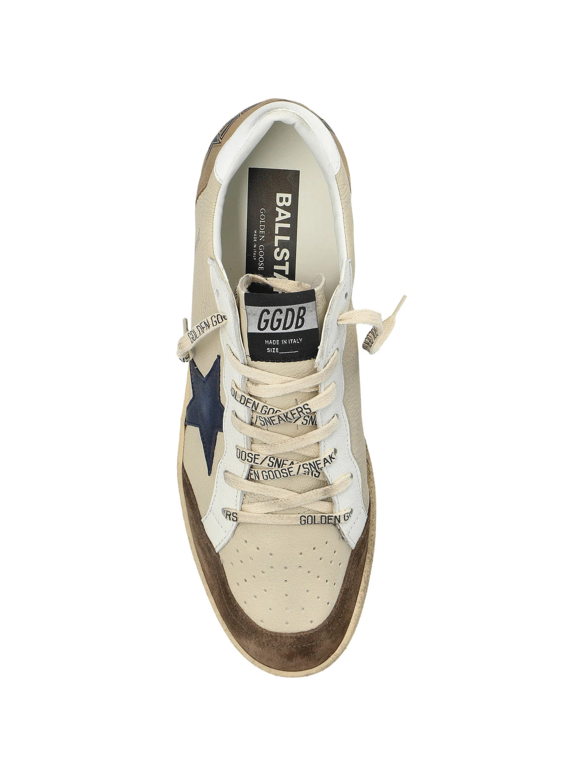 Ball star in nappa e suede