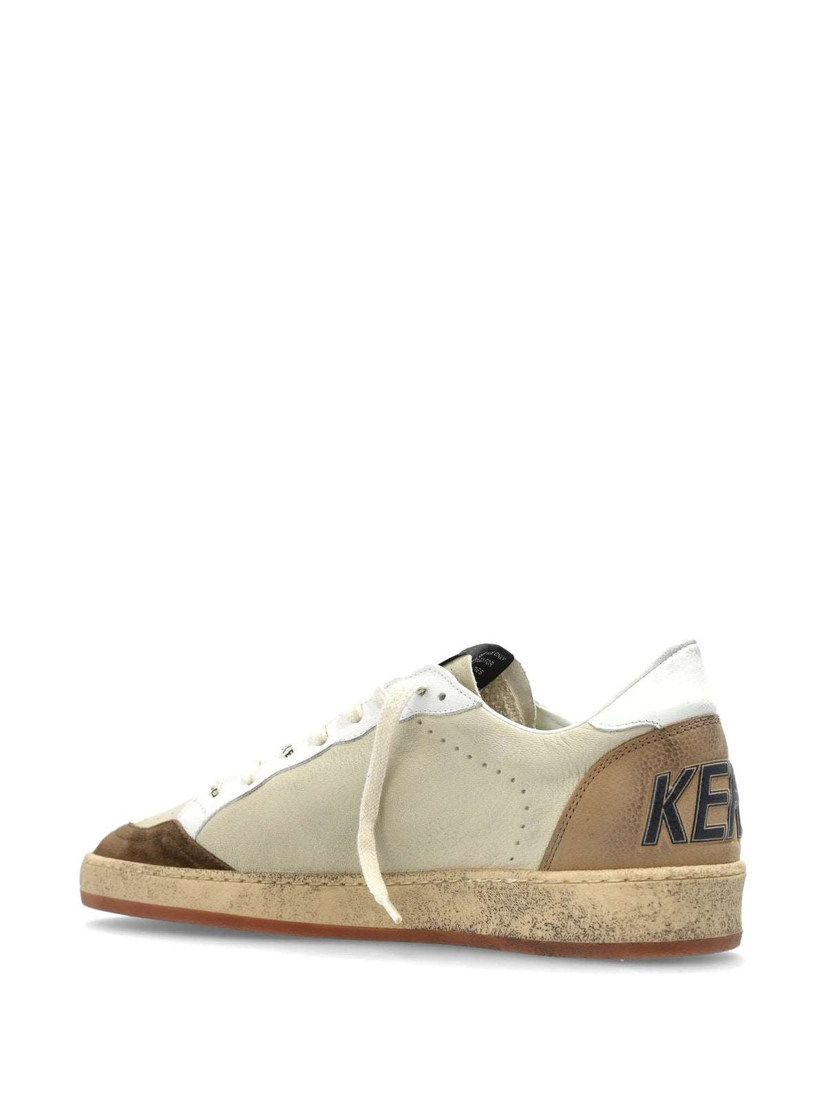 Ball star in nappa e suede