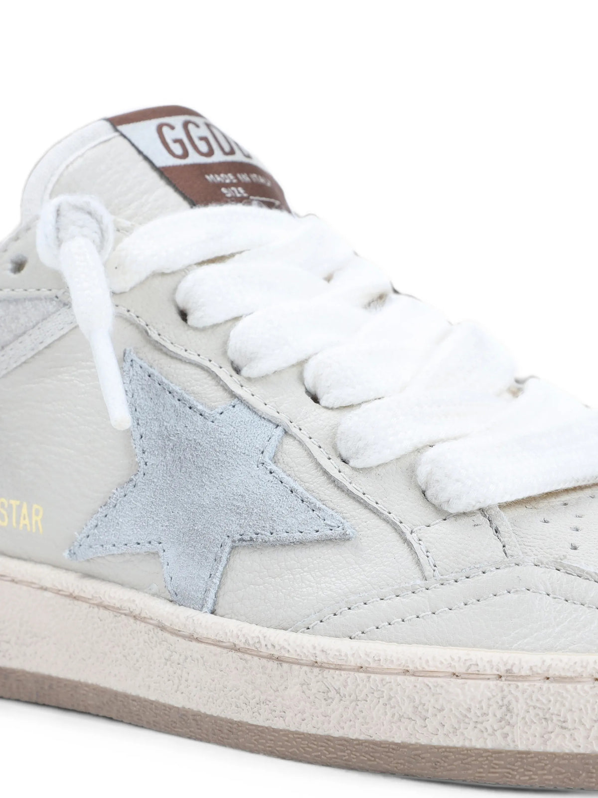 Ball star in nappa e glitter