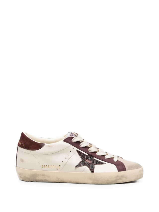 Super star in pelle e suede