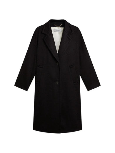 Cappotto monopetto cocoon