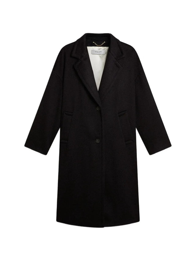 Cappotto monopetto cocoon