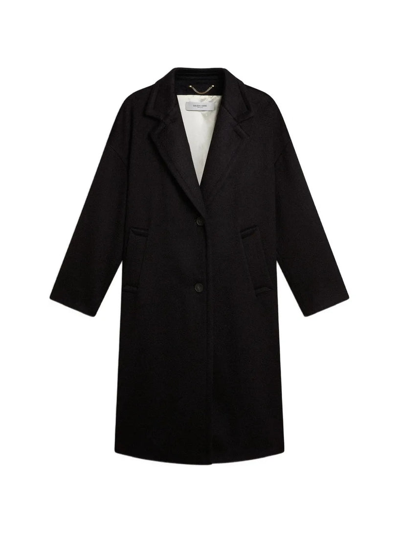 Cappotto monopetto cocoon