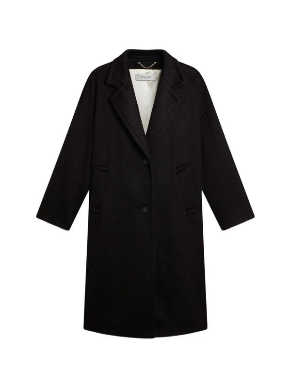 Cappotto monopetto cocoon