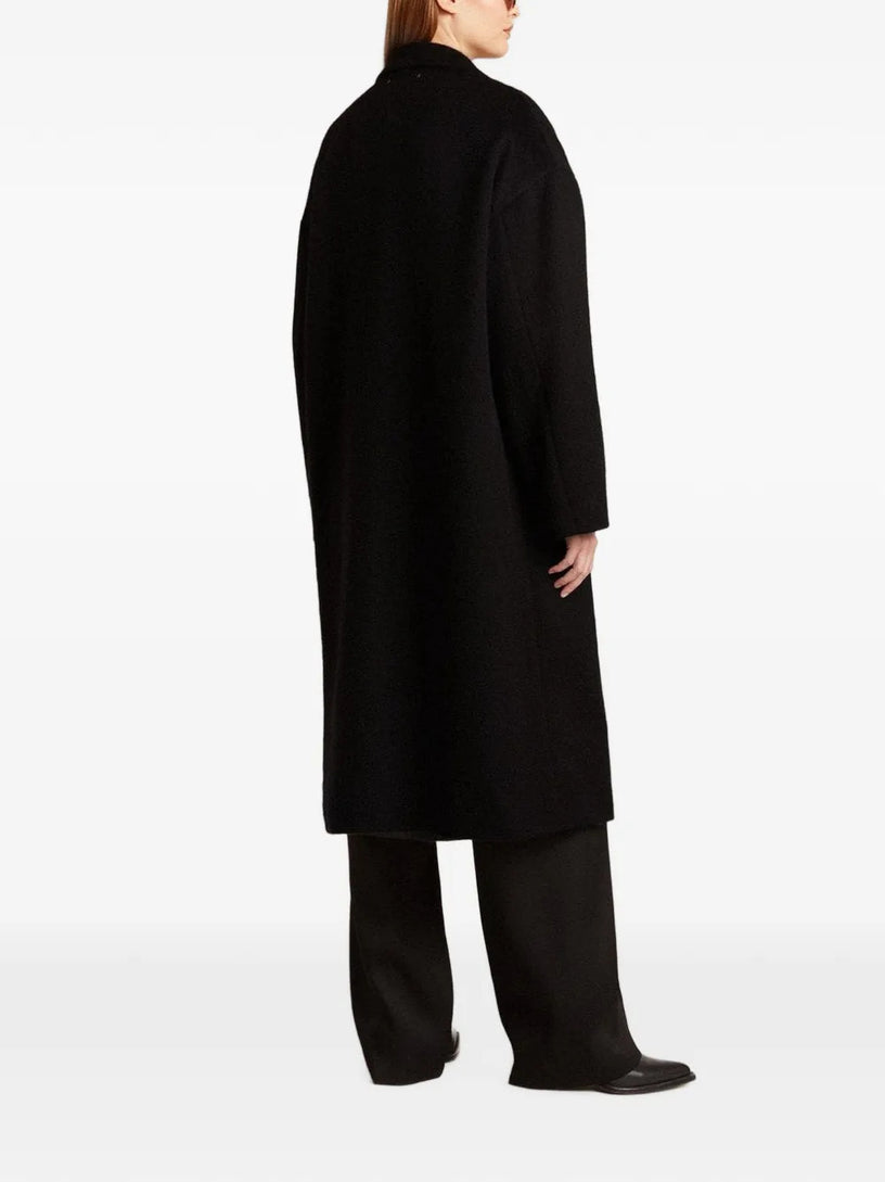 Cappotto monopetto cocoon