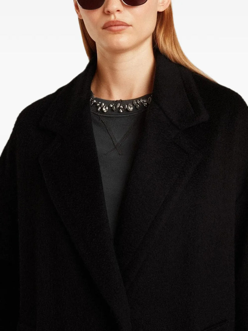 Cappotto monopetto cocoon