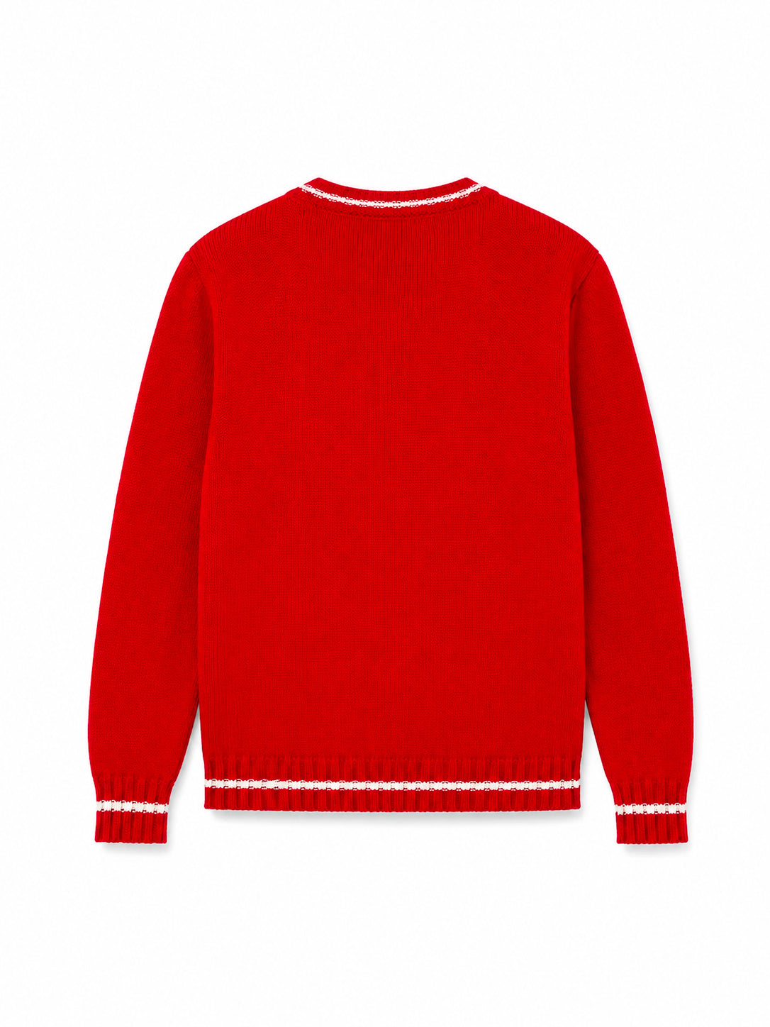 Maglione con logo ricamato