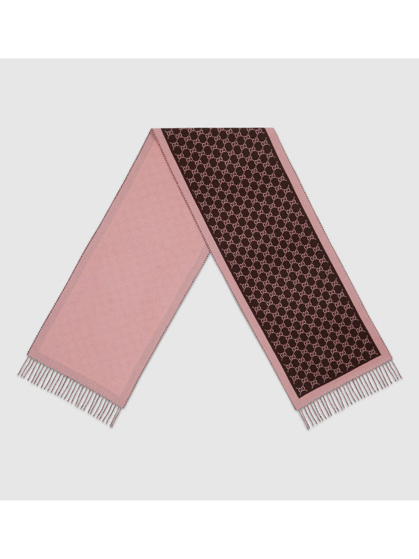 GG wool scarf