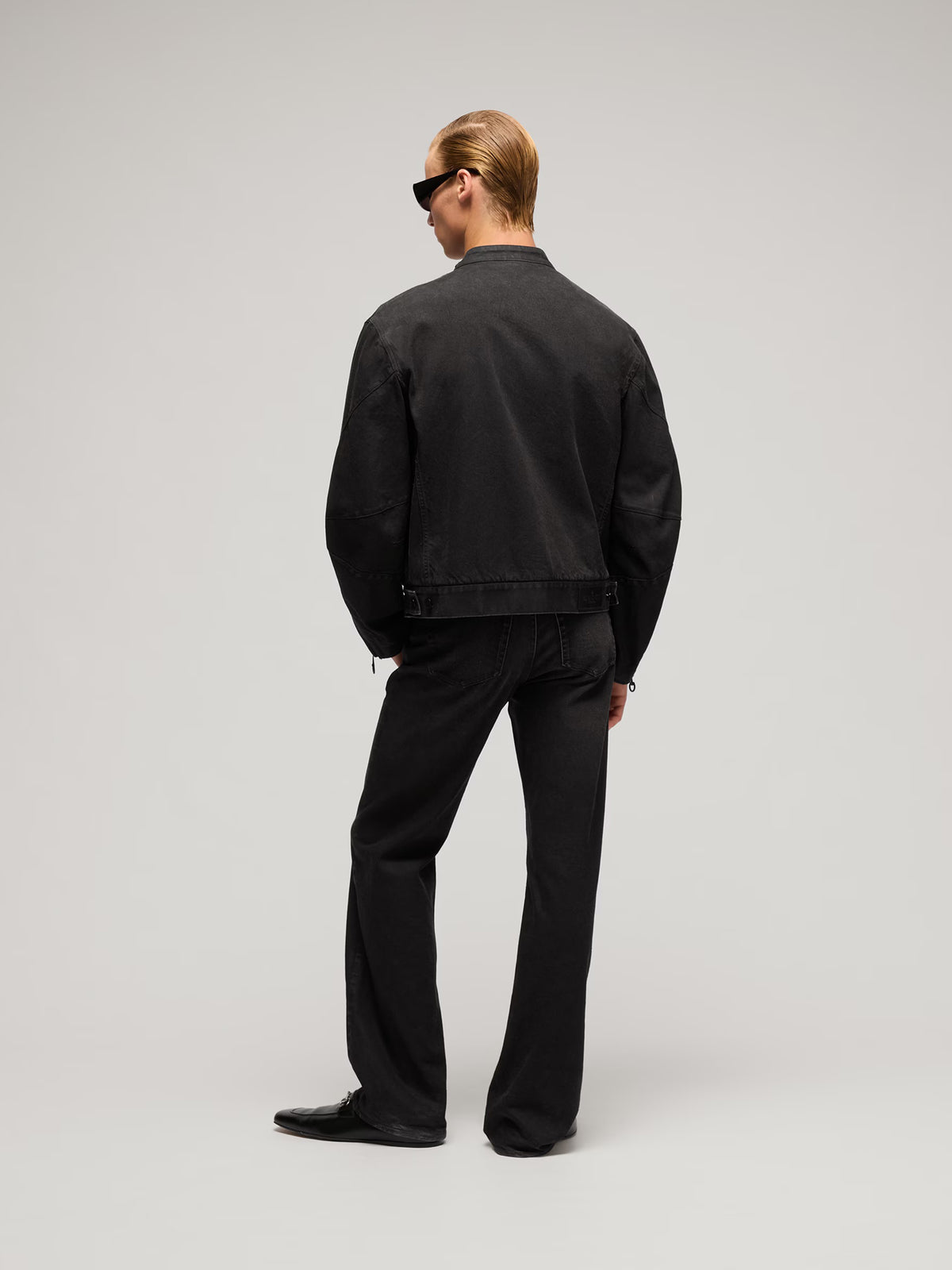 Pantalone in denim con Morsetto