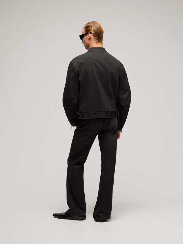 Pantalone in denim con Morsetto