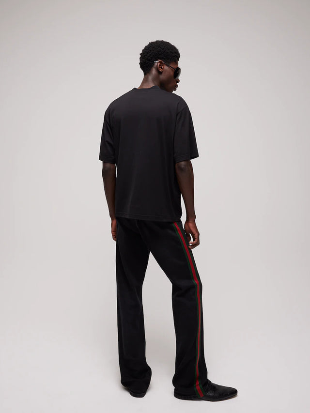 Cotton jersey T-shirt with print