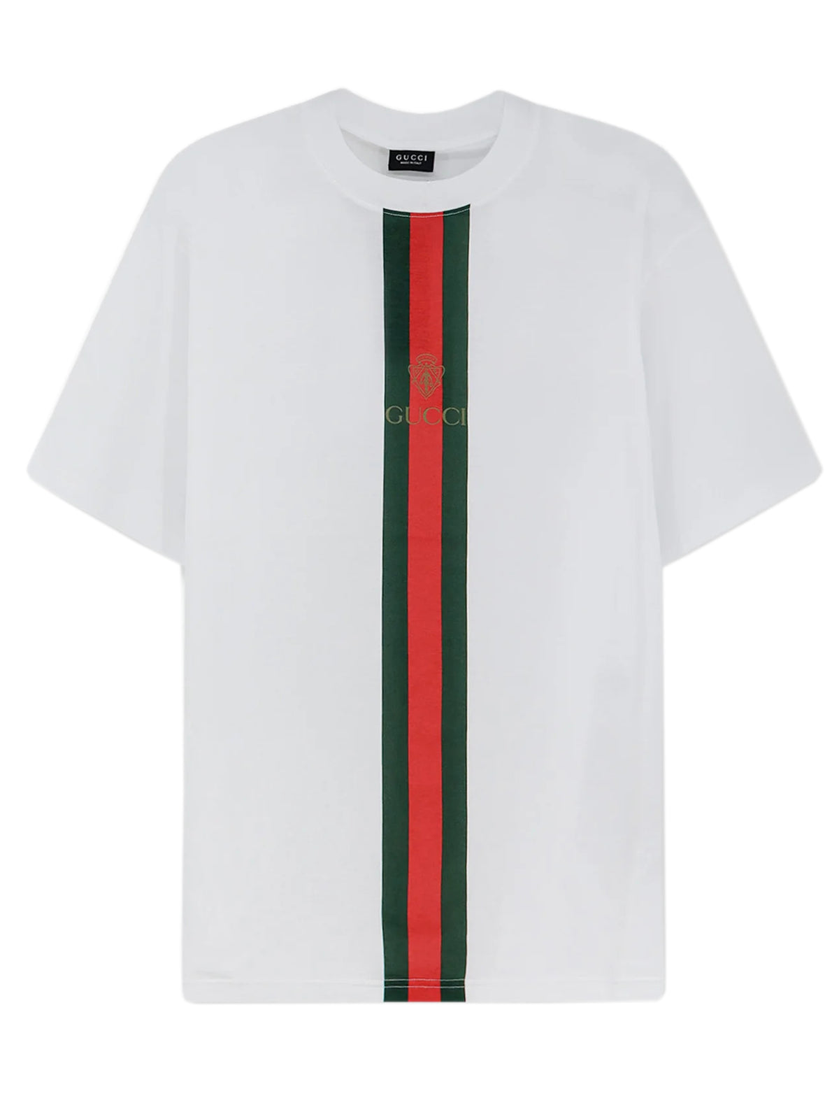 T-shirt in jersey di cotone con stampa