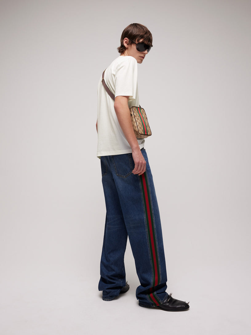 T-shirt in jersey di cotone con stampa