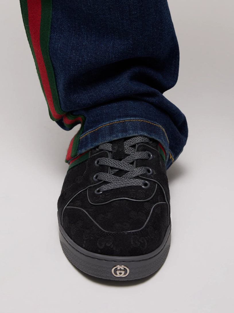 Sneakers bassa elasticizzata