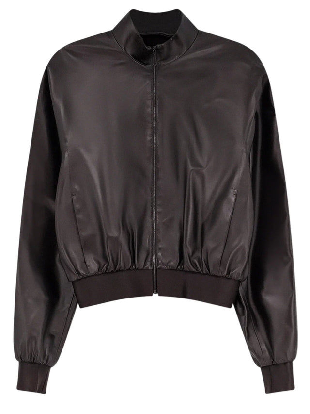 Bomber in morbida nappa