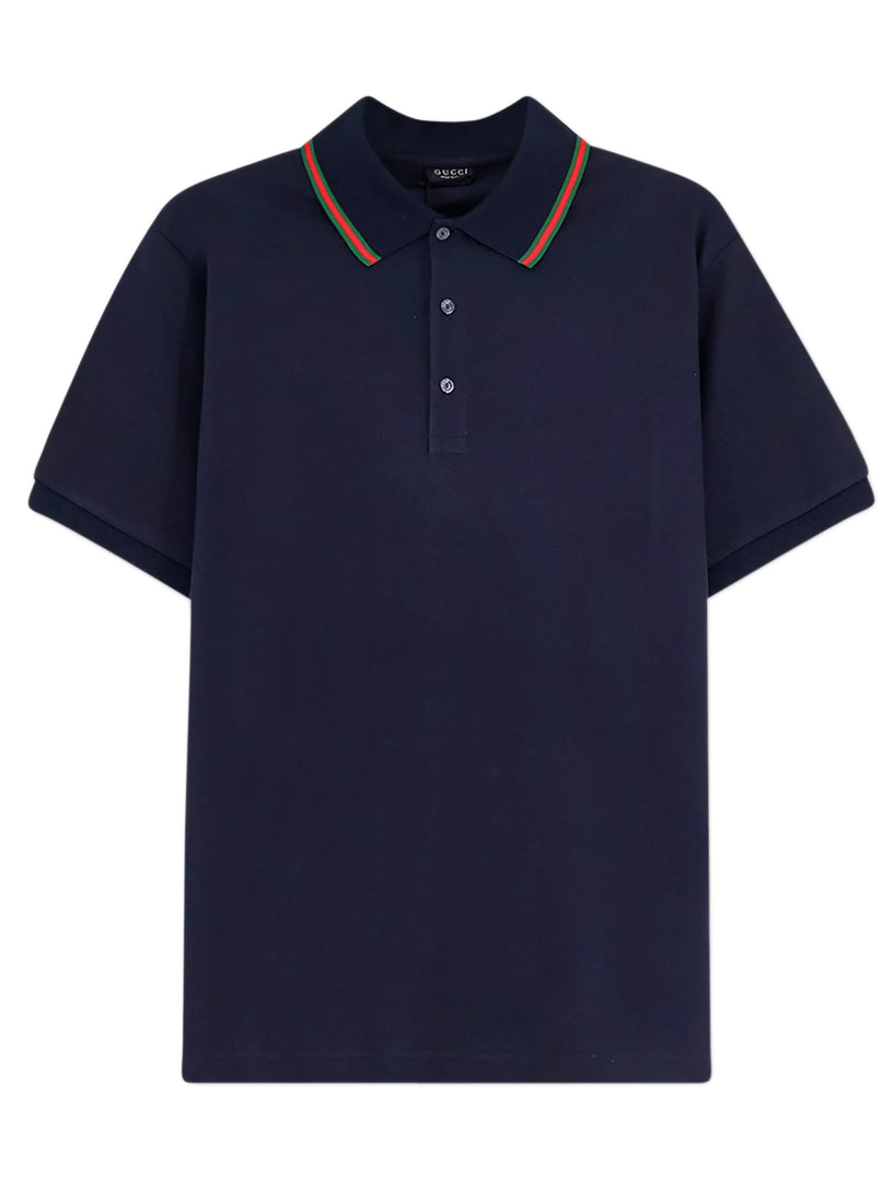 Polo in jersey di cotone piqué