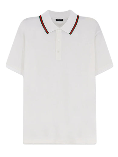 Polo in jersey di cotone piqué