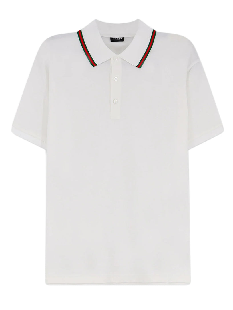 Polo in jersey di cotone piqué