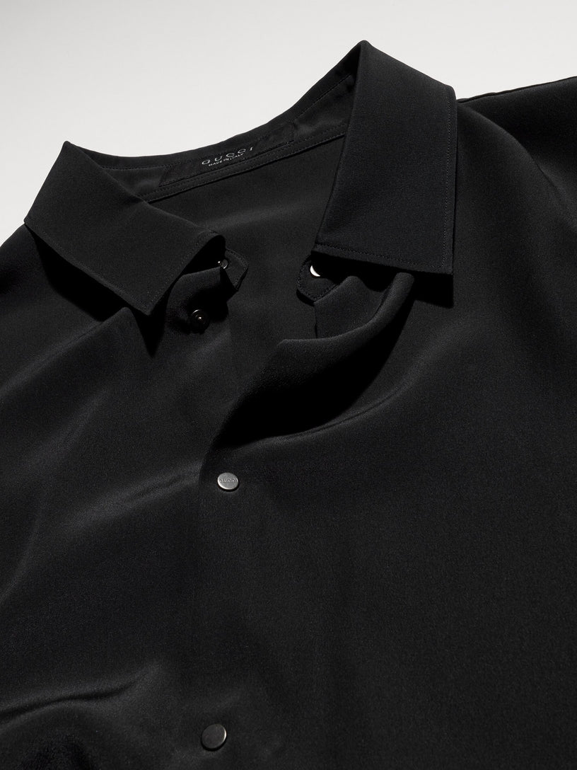Camicia in seta crêpe de chine