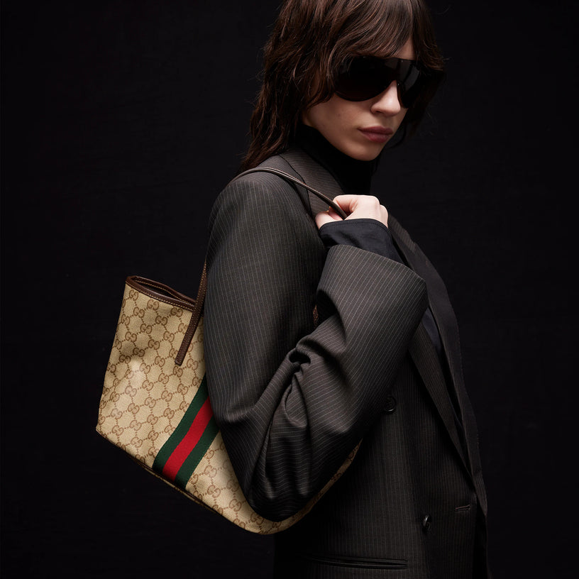 Borsa shopping Gucci Tribeca misura piccola