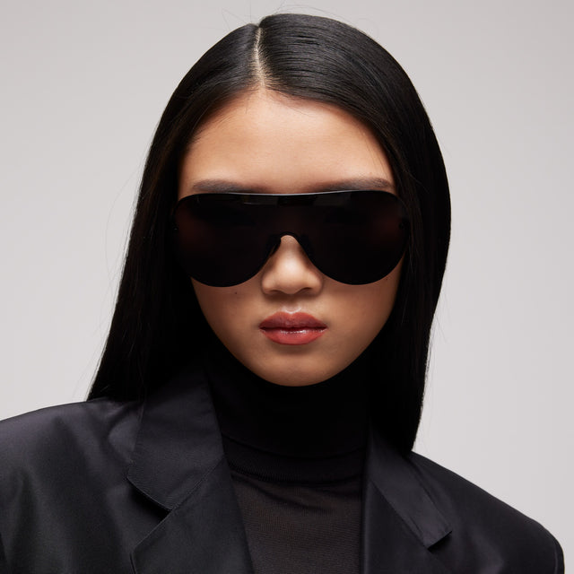 Mask frame sunglasses