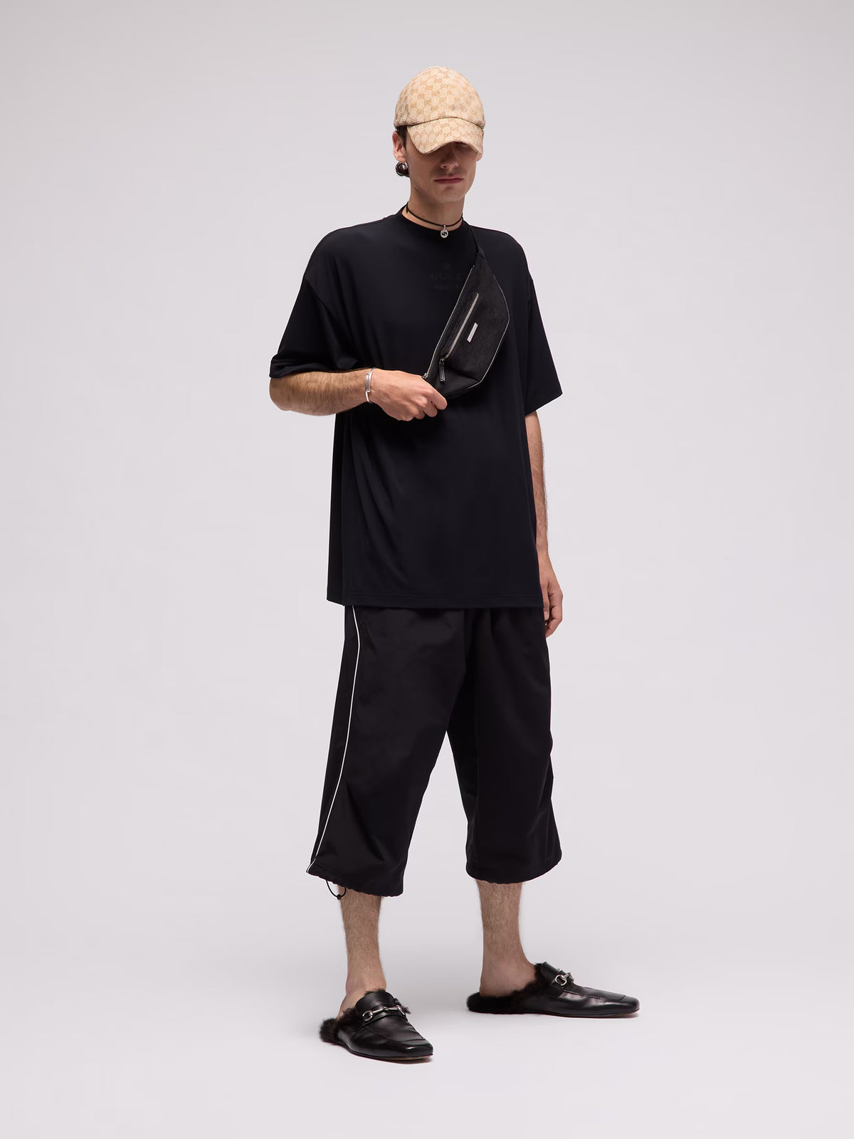 T-shirt in jersey modal con stampa