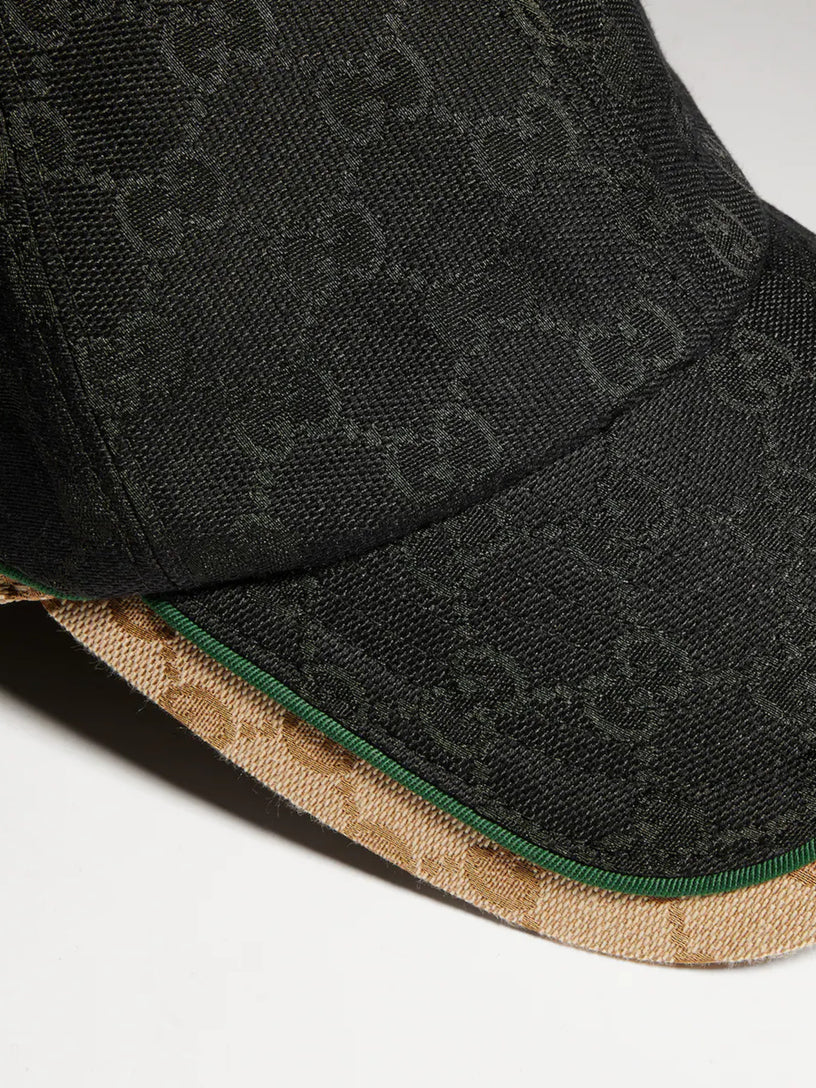 Cappellino da baseball in tessuto di cotone GG