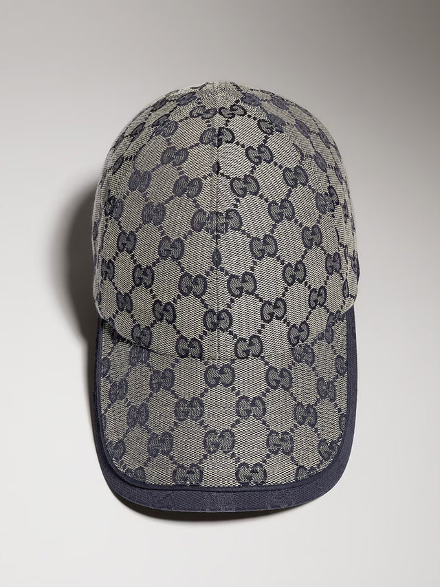 Cappellino da baseball in tessuto di cotone GG