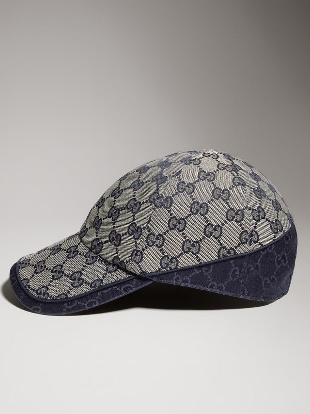 Cappellino da baseball in tessuto di cotone GG