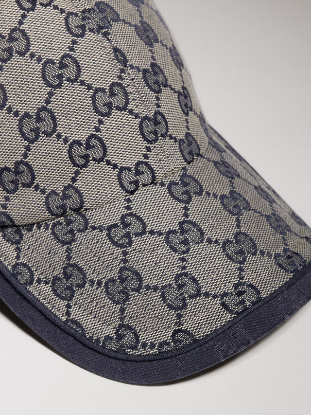 Cappellino da baseball in tessuto di cotone GG