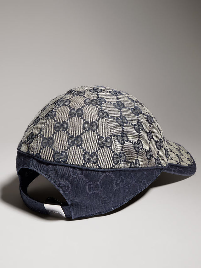 Cappellino da baseball in tessuto di cotone GG
