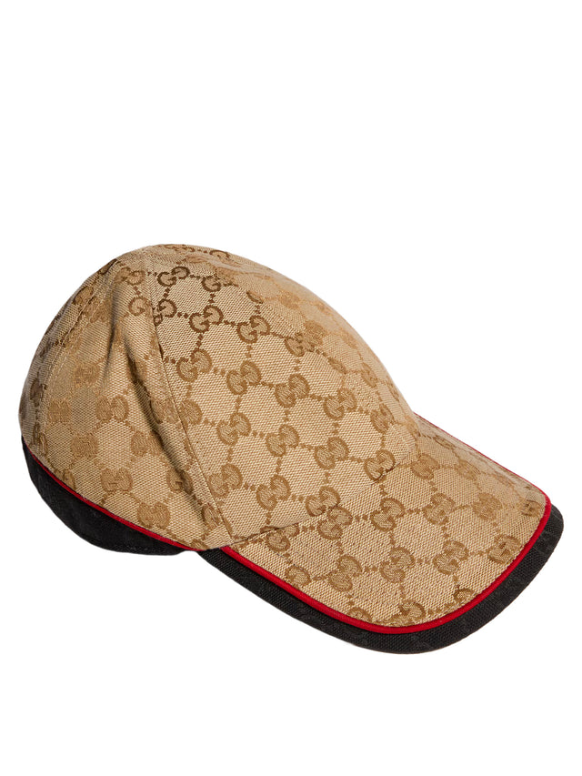 Cappellino da baseball in tessuto di cotone GG